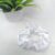 White Satin Silk Scrunchies Hair Ponytail Holder for Kids Girls and Women (Pack of 1 pc)