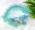 Cyan Sequin Butterfly Elastic Hairband Headband for Babies Kids Girls (Pack of 1 pc)