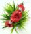 Red Sequin Double Bow Hairband Headband for Women and Girls (Pack of 1 pc)