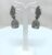 Silver Plated Peacock Design Studded Earrings Jhumka For Women and Girls