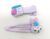 2 pcs Purple Teddy Hair Clips For Girls, Kids And Toddlers (Purple)- Pack of 2 Pcs
