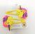 2 pcs Yellow Unicorn Charm Hair Clips For Girls, Kids And Toddlers (Yellow)- Pack of 2 Pcs