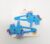 2 pcs Blue Unicorn Charm Hair Clips For Girls, Kids And Toddlers (Blue)- Pack of 2 Pcs
