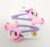 2 pcs Purple Unicorn Charm Hair Clips For Girls, Kids And Toddlers (Purple)- Pack of 2 Pcs