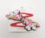 2 pcs Red Unicorn Charm Hair Clips For Girls, Kids And Toddlers (Red)- Pack of 2 Pcs