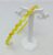 Yellow Wavy Headbands Zigzag Non-Slip Thin Headbands with Teeth Skinny Headbands Hair Accessories for Girls and Women (Pack of 1 pc)