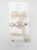 Korean Style White Pearl Bead Barrettes Women’s Hairpin Hair Accessories (Pack of 1 Card)