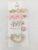 Korean Style Heart and Flower aShape Pearl Bead Barrettes Women’s Hairpin (5 Clips) Hair Accessories (Pack of 1 Card)