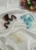 Brown, Sky Blue, and Beige Zig Zag Clutchers/Hair Claw Clips for women and girls (Pack of 3 pcs)